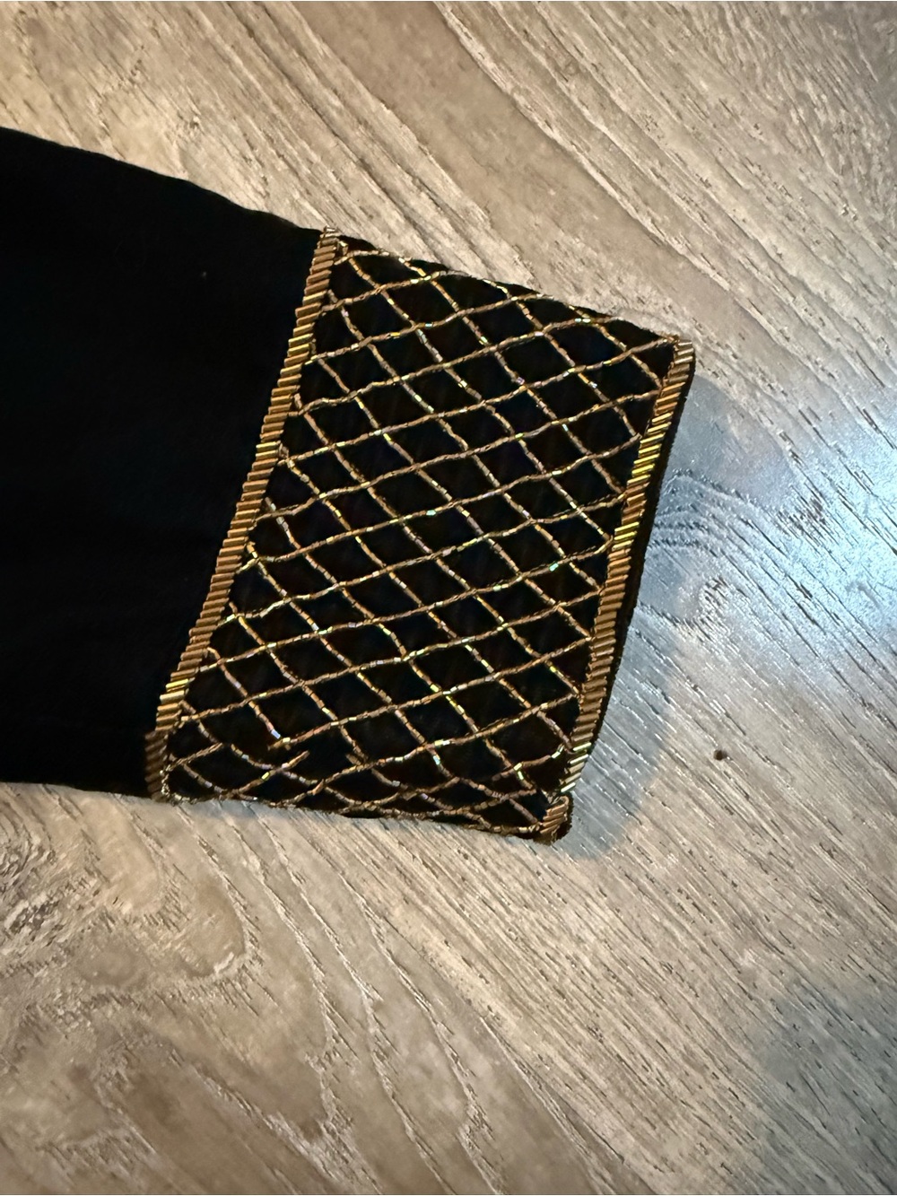 Soft Surroundings Antoinette Jacket  in Black/gold - Picture 9 of 13